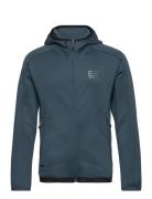 Sweatshirts Tops Sweatshirts & Hoodies Hoodies Blue EA7