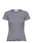 Folies Tee-Shirt Tops T-shirts & Tops Short-sleeved Navy Maison Labiche Paris