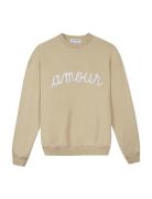 Ledru Amour /Gots Tops Sweatshirts & Hoodies Sweatshirts Beige Maison Labiche Paris