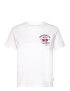 Tjw Reg Novelty 2 Tee Tops T-shirts & Tops Short-sleeved White Tommy Jeans