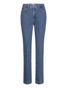 Mmjessica Kyoto Jeans Bottoms Jeans Straight-regular Blue MOS MOSH