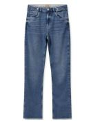 Mmashley Mateos Twist Jeans Bottoms Jeans Straight-regular Blue MOS MOSH