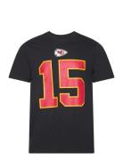 Kansas City Chiefs Nike Name And Number T-Shirt Tops T-Kortærmet Skjorte Black NIKE Fan Gear