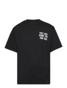 Wbbaine Dimsum Tee Designers T-Kortærmet Skjorte Black Woodbird
