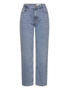 Nmguthie Hw Straight Jeans Vi375Lb Noos Bottoms Jeans Straight-regular Blue NOISY MAY