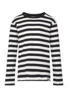 Midi Rib Tobino Tee Ls Tops T-shirts Long-sleeved T-Skjorte Multi/patterned Mads Nørgaard