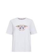 Numini T-Shirt - Gots Tops T-shirts & Tops Short-sleeved White Nümph