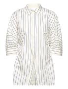 Taylor - Daily Stripe Tops Blouses Long-sleeved White Day Birger Et Mikkelsen