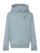 Pullover Hoodie Tops Sweatshirts & Hoodies Hoodies Blue Lyle & Scott