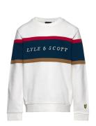 Volley Stripe Sweatshirt Tops Sweatshirts & Hoodies Sweatshirts Multi/patterned Lyle & Scott
