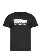 Lvb Batwing Mirror Effect Tee / Lvb Batwing Mirror Effect Te Tops T-Kortærmet Skjorte Black Levi's