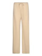 Wideleg Trousers With Elastic Waist Bottoms Trousers Wide Leg Beige Mango