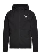 Lightweight Woven Jacket Tops Sweatshirts & Hoodies Hoodies Black Castore