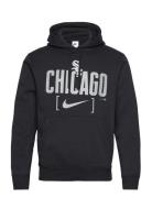 Chicago White Sox Men's Nike Mlb Club Slack Fleece Hood Tops Sweatshirts & Hoodies Hoodies Black NIKE Fan Gear