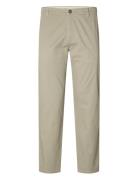 Slh175-Slim Bill Pant Flex Noos Bottoms Trousers Chinos Beige Selected Homme
