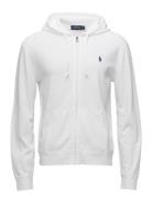 Spa Terry-Lsl-Knt Tops Sweatshirts & Hoodies Hoodies White Polo Ralph Lauren