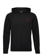 26/1 Jersey-Lsl-Tsh Tops Sweatshirts & Hoodies Hoodies Black Polo Ralph Lauren