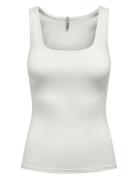 Onlea S/L 2-Ways Fit Top Jrs Noos Tops T-shirts & Tops Sleeveless White ONLY