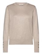 Fqkatie-Pullover Tops Knitwear Jumpers Beige FREE/QUENT