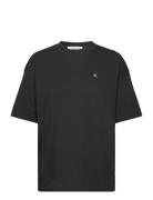 Ck Embro Badge Boyfriend Tee Tops T-shirts & Tops Short-sleeved Black Calvin Klein Jeans