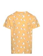 Arthur - T-Shirt Tops T-Kortærmet Skjorte Yellow Hust & Claire
