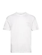 Regular T-Shirt Short Sleeve Designers T-Kortærmet Skjorte White HAN Kjøbenhavn