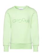 Logo Sweatshirt Tops Sweatshirts & Hoodies Sweatshirts Green Gugguu