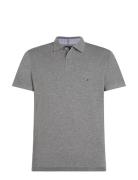 Core 1985 Regular Polo Tops Polos Short-sleeved Grey Tommy Hilfiger