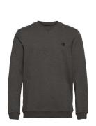 Jbs Of Dk Badge Crew Neck Fsc Tops Sweatshirts & Hoodies Sweatshirts Grey JBS Of Denmark