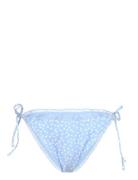 Soft Flounce Bikini Brief Swimwear Bikinis Bikini Bottoms Side-tie Bikinis Blue Gina Tricot