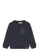 Nbmnash Ls Sweat Bru Tops Sweatshirts & Hoodies Sweatshirts Navy Name It