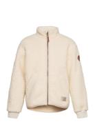 Saleh Teddyfleece Jacket. Grs Outerwear Fleece Outerwear Fleece Jackets Cream Mini A Ture