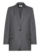 Viva Chine Strass Amour Blazers Single Breasted Blazers Grey Zadig & Voltaire