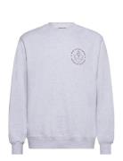 Hook Light Sweatshirt Tops Sweatshirts & Hoodies Sweatshirts Grey Makia