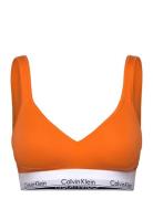 Lift Bralette  Lingerie Bras & Tops Soft Bras Tank Top Bras Orange Calvin Klein