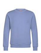 Abel Crew Neck Sweat Tops Sweatshirts & Hoodies Sweatshirts Blue Mos Mosh Gallery