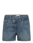 Levi's Folded Mini Mom Shorts Bottoms Shorts Blue Levi's