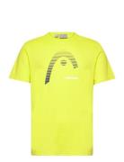 Club Carl T-Shirt Men Sport T-Kortærmet Skjorte Yellow Head