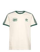 Grf Tee Sport T-Kortærmet Skjorte Beige Adidas Originals