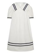 Dress Sailor Ss Dresses & Skirts Dresses Casual Dresses Short-sleeved Casual Dresses White Lindex