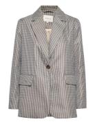 Vera Single Breasted Blazer Blazers Single Breasted Blazers Multi/patterned Malina