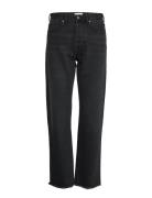 Alexa High-Rise Denim Jeans Bottoms Jeans Straight-regular Black Malina