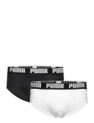 Puma Men Everyday Brief 2P Underbukser Y-front Briefs Multi/patterned PUMA