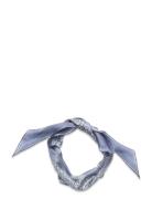 Maia Floral Silk Twill Diamond Scarf Accessories Scarves Lightweight Scarves Blue Lauren Ralph Lauren