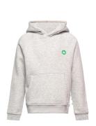 Lars Kids Organic/Recycled Hoodie Tops Sweatshirts & Hoodies Hoodies Grey Kronstadt