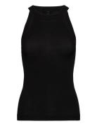 Top Tops T-shirts & Tops Sleeveless Black Rosemunde