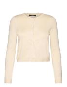 Vmglory Ls O-Neck Short Cardigan Ga Tops Knitwear Cardigans Cream Vero Moda