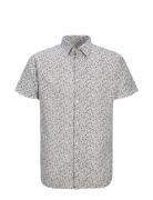 Jprblasummer Print Shirt S/S Ss24 Sn Tops Shirts Short-sleeved White Jack & J S