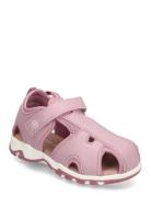 Baby Sandals W. Velcro Strap Shoes Summer Shoes Sandals Pink Color Kids