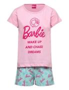 Pyjama Pyjamassæt Pink Barbie